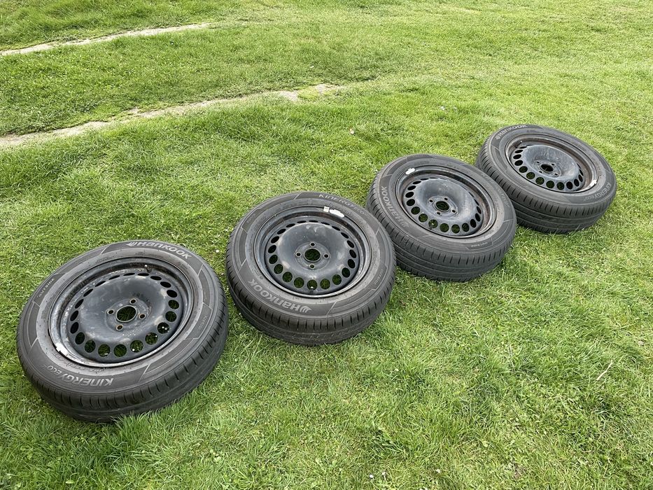 4 kola z oponam letnimi - felgi stalowe