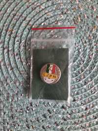 Metalowy pins Lubelskiego.Związku Pilki Nożnej