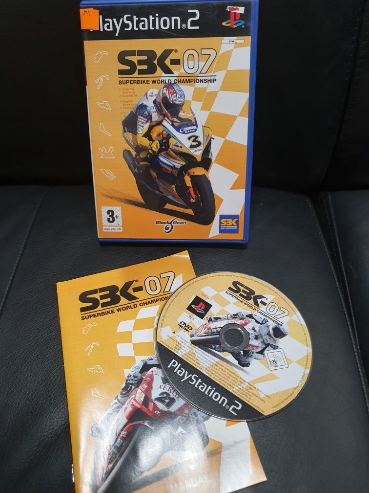 Gra gry ps2 playstation 2 Unikat SBK07 sbk 07 Motory Ścigacze 2007