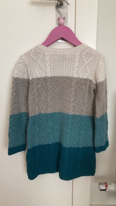 Vestido Mayoral jeans malha, para 4 anos