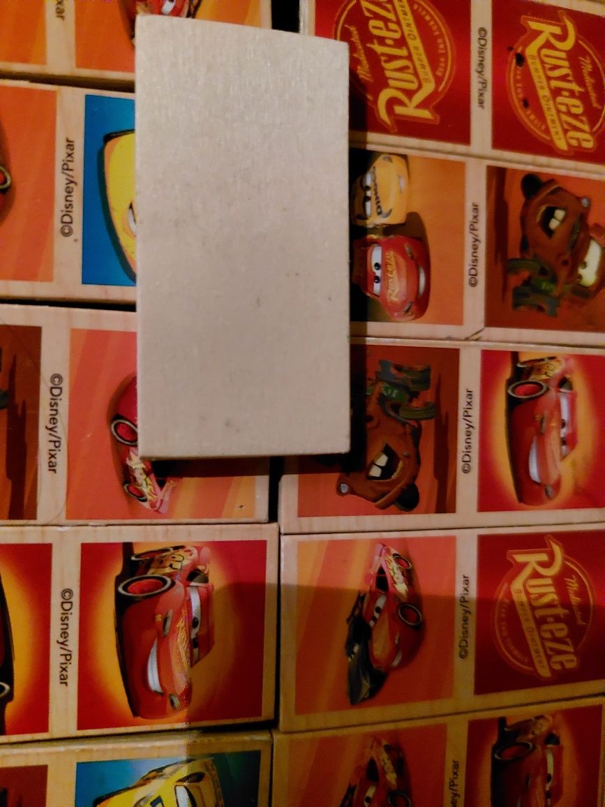 Domino drewniane Auta Cars