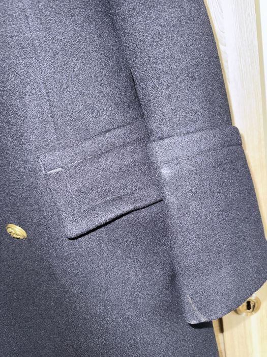 Płaszcz wełniany męski Marynarka Wojenna