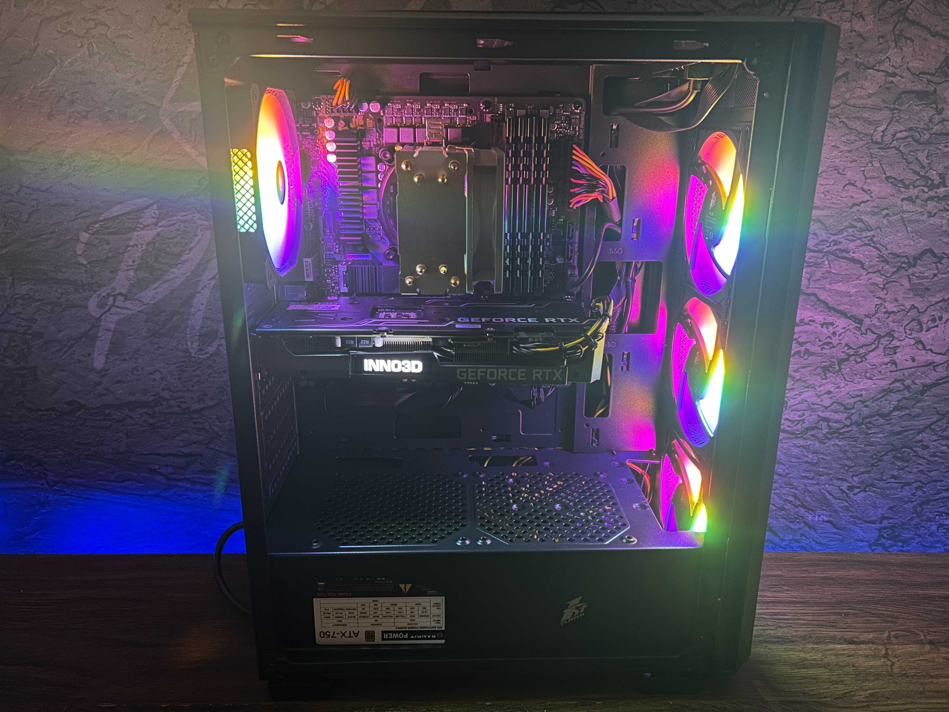 Бесплатная доставка! Игровой ПК i5-12400F/32GB/RTX 3070 8GB/SSD 500GB