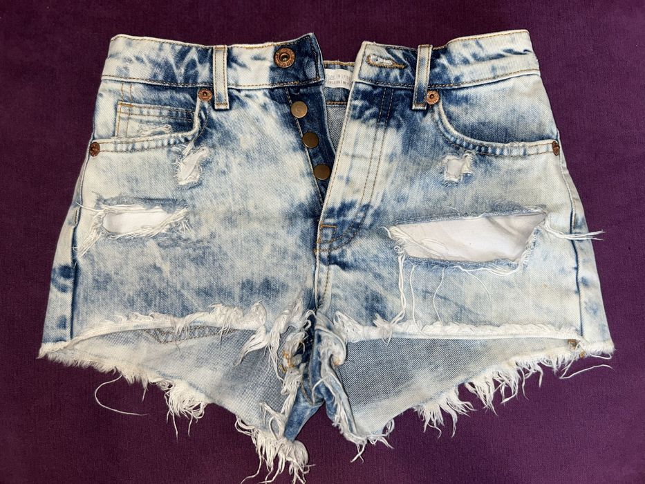 Шорты джинсовые Bershka