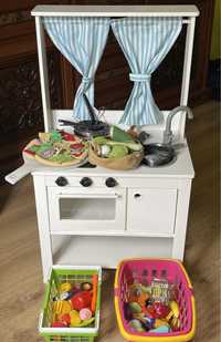 ІКЕА Дитяча ігрова кухня SPISIG СПАЙСИГ з іграшками