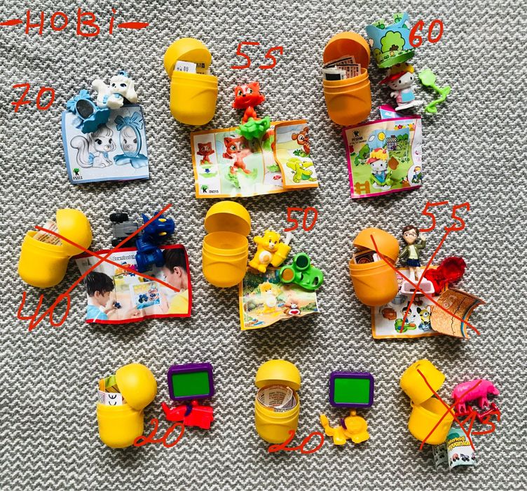 Киндер игрушки кіндер іграшки фигурки фігурки Миньоны Harry Potter