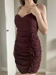 Lniana mini sukienka Zara