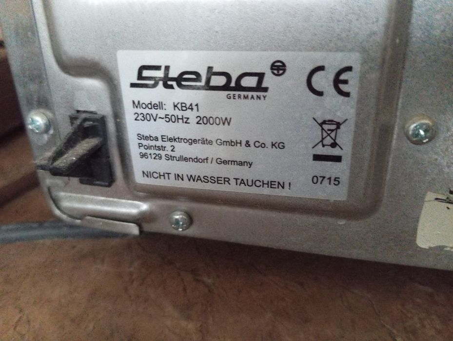 Електрична Духова піч гриль Steba кВ 41