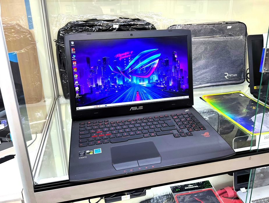 - МАГАЗИН - ASUS ROG/ Core i7 + 20gb + gtx // ИГРОВОЙ Большой Ноутбук