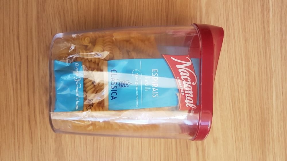 PORTES GRÁTIS - 5 Organizadores Despensa NOVOS Vermelho Escuro