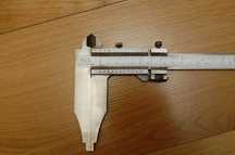 Stara, polska suwmiarka VIS 370 mm.