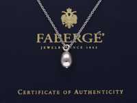 Złoty łańcuszek Faberge z diamentem p.750