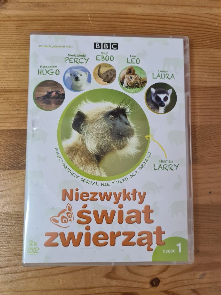 Niezwykły świat zwierząt część 1, 2x płyta DVD