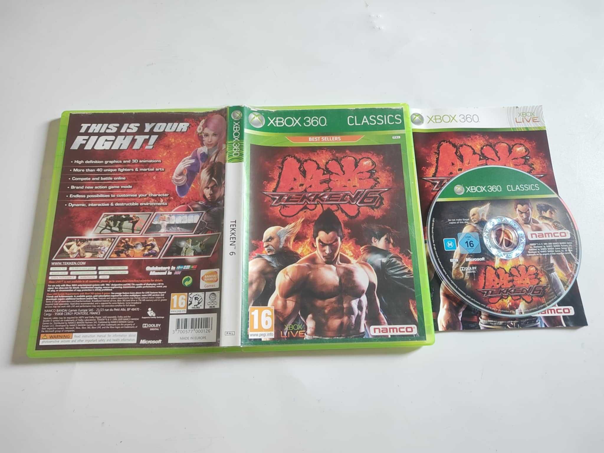 Xbox 360 gra Tekken 6