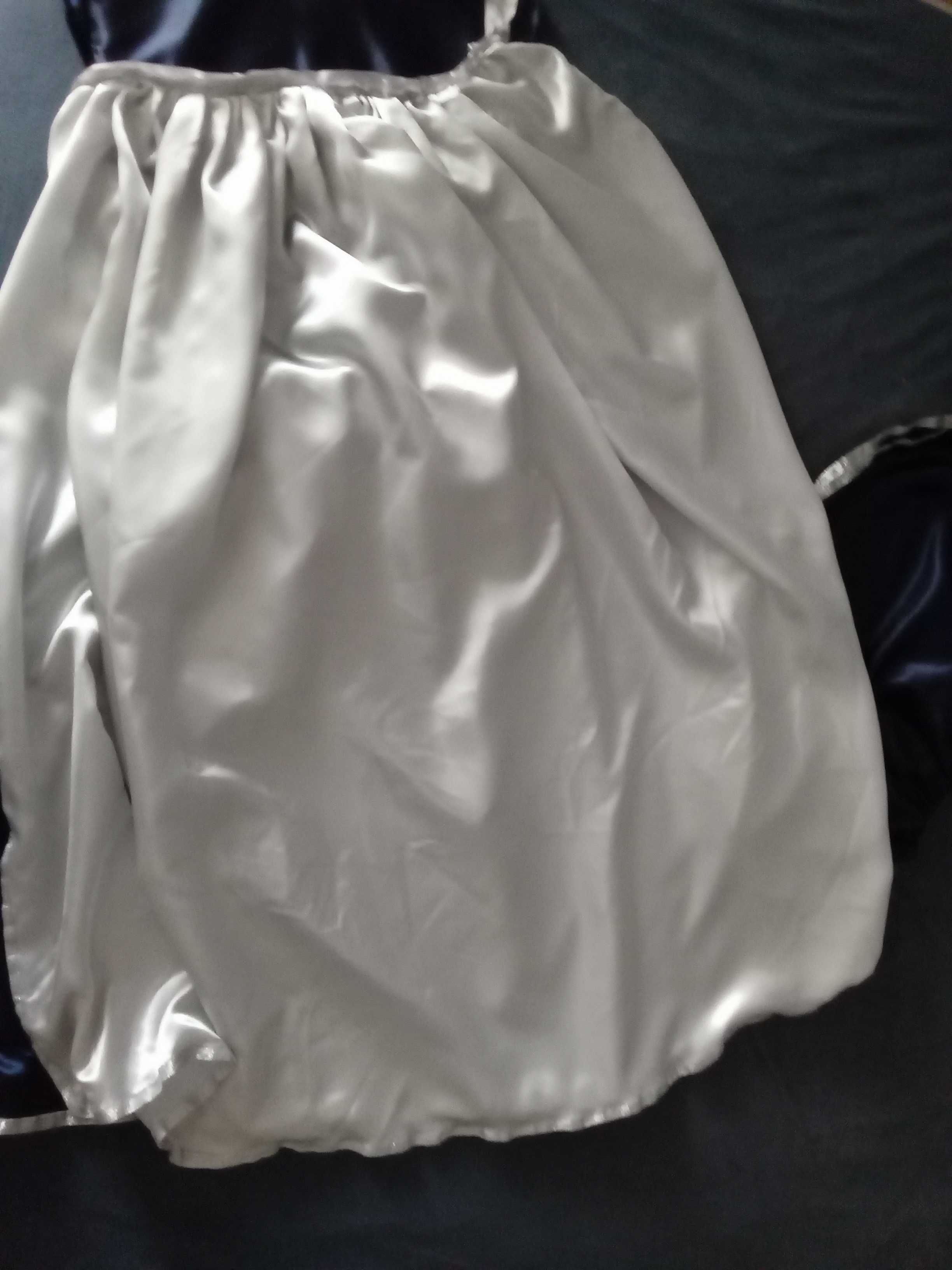 Przebranie kostium peleryna 146 2*spódnica bluzka choinka bal