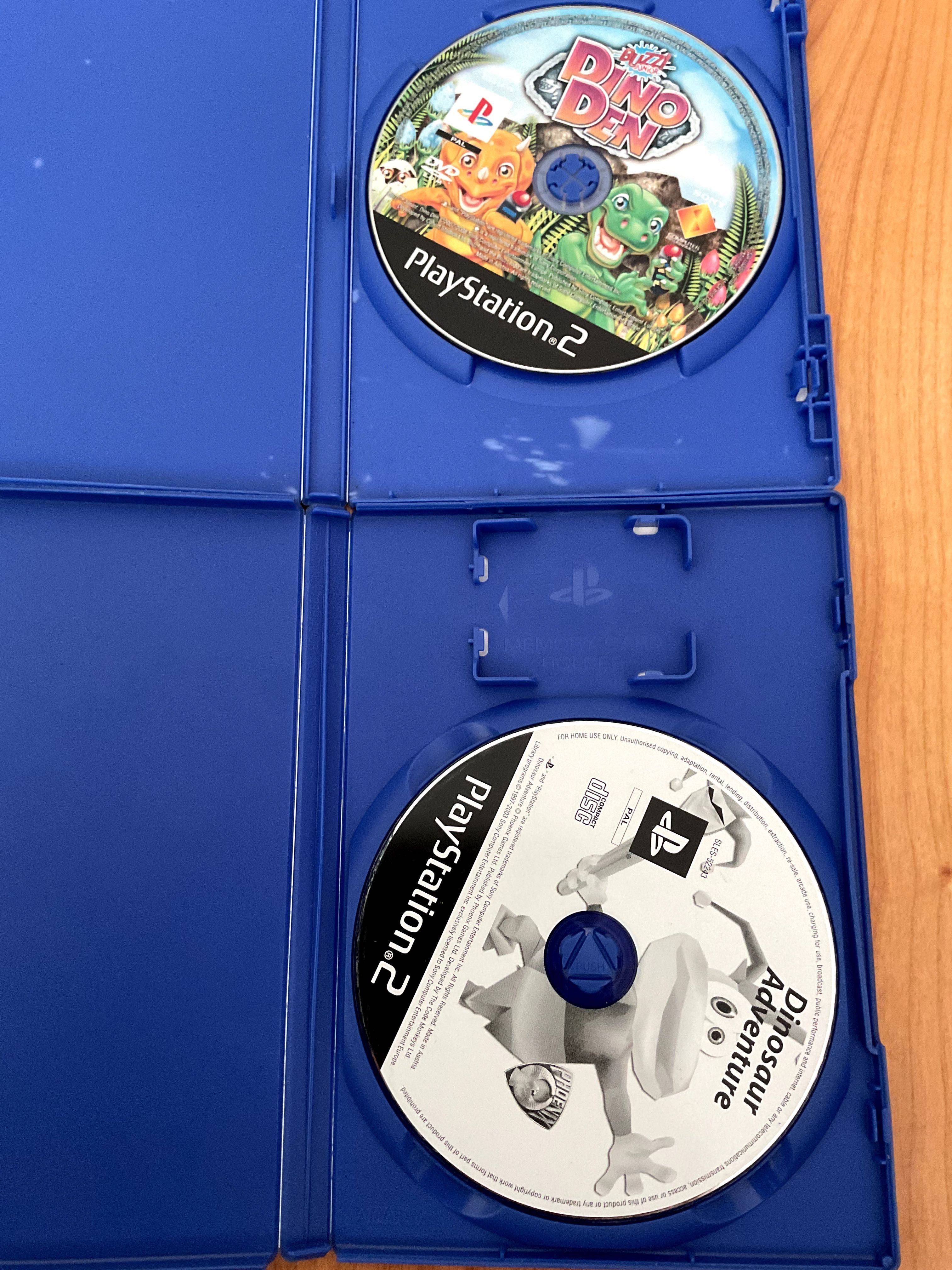 Jogos Sony PlayStation 2 (PS2) Dinossauros (Dinomania Buzz)