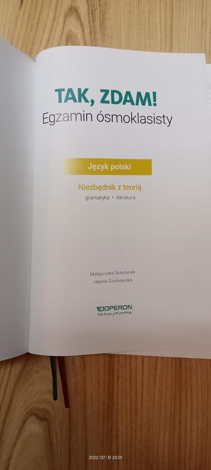 Tak zdam repetytorium gramatyka i literatura