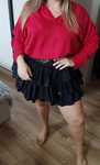 Czerwona bluzka plus size 3xl