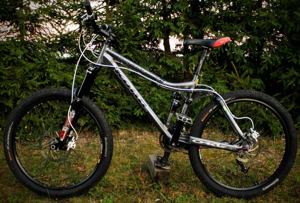 KONA DAWG deluxe WySyŁkA FULL 3x9 BOMBER deore FOX fuel trance spark