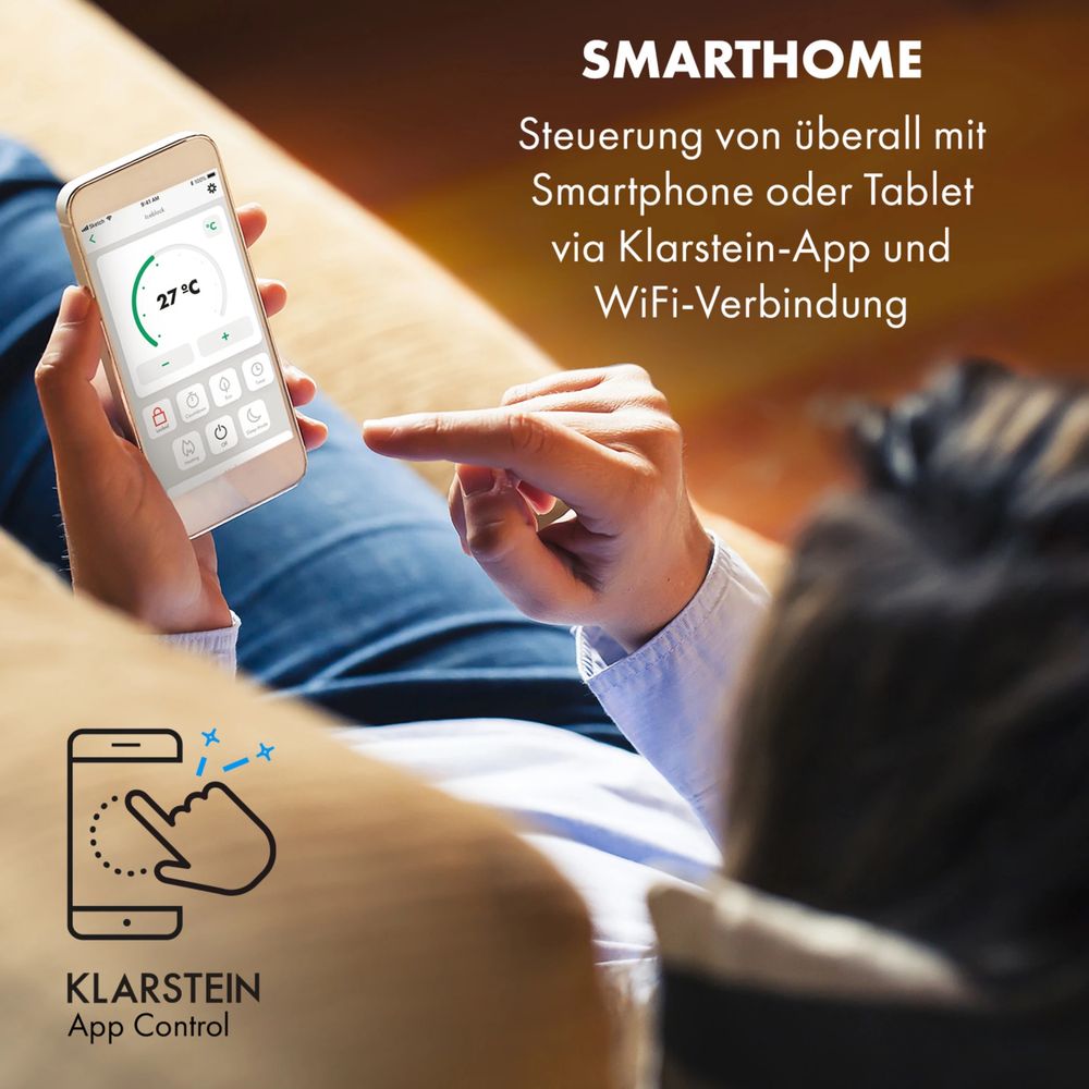 Кондиціонер мобільний,переносний напольний Klarstein Iceblock 12000БТЕ