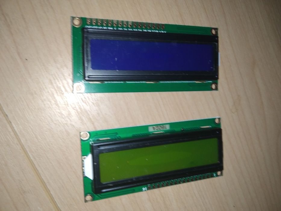 Индикатор ЖКИ 1602A-YG с подсветкой LCD 1602