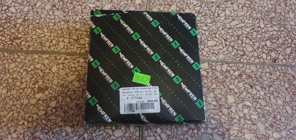 Tarcze sprzęgłowe z przekładkami sprzęgło Kawasaki Kx 250 rok 92-07 RM