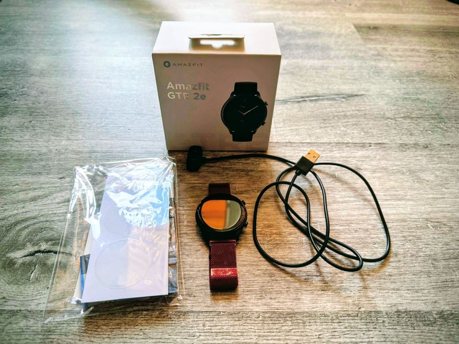 Smartwatch Amazfit GTR 2e – stan dobry z minusem, dla aktywnych