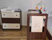 komoda i łóżeczko dla dziecka