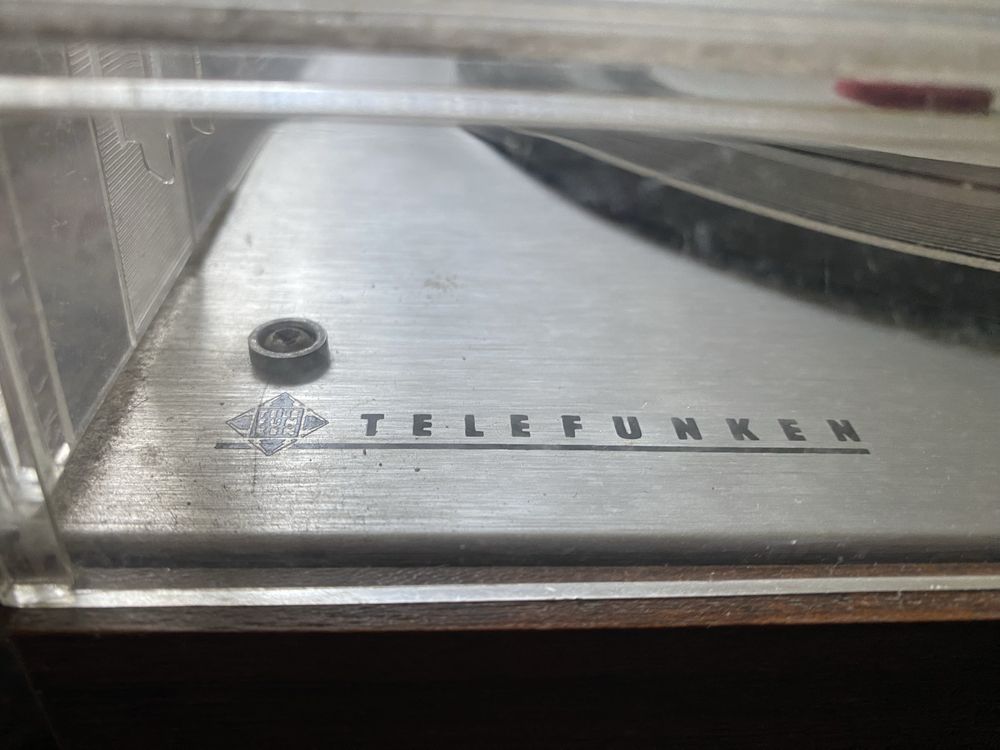 Gira discos antigo telefunken