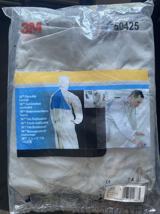 Kombinezon ochronny 3sztuki rozmiar M. 50425