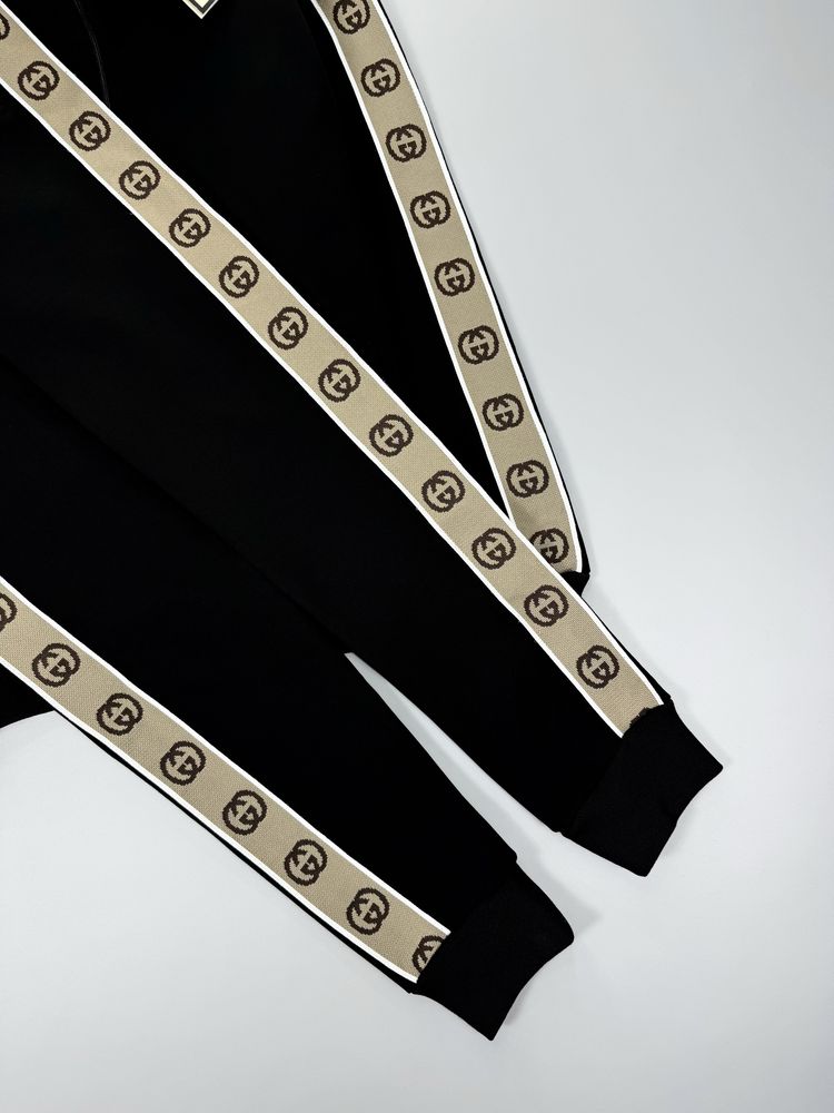 Мужской спортивный костюм Gucci lampas на лампасах