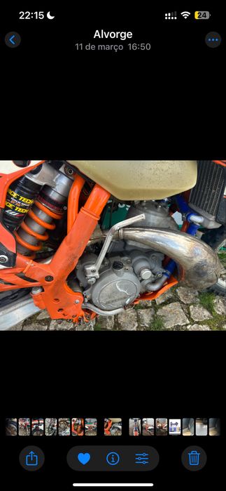 KTM 200 EXC Impecável