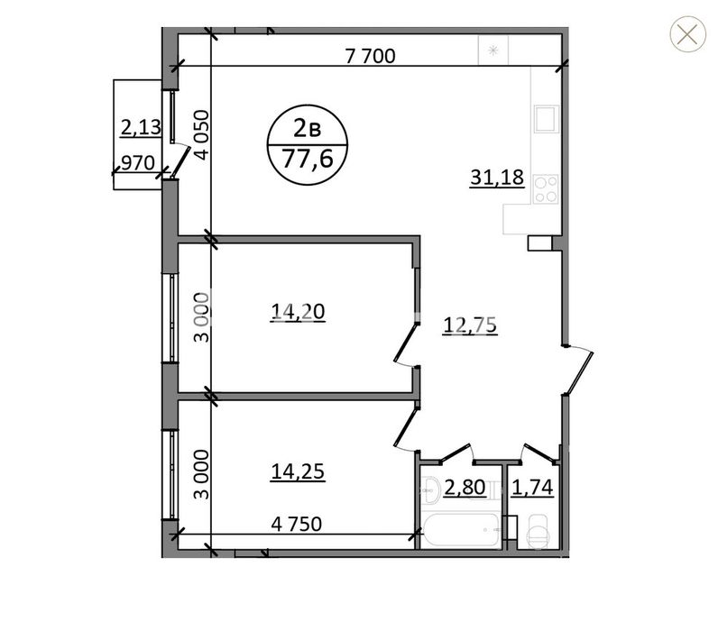 ЖК біля лісу та озера! Ідеальна твоя двокімнатна квартира