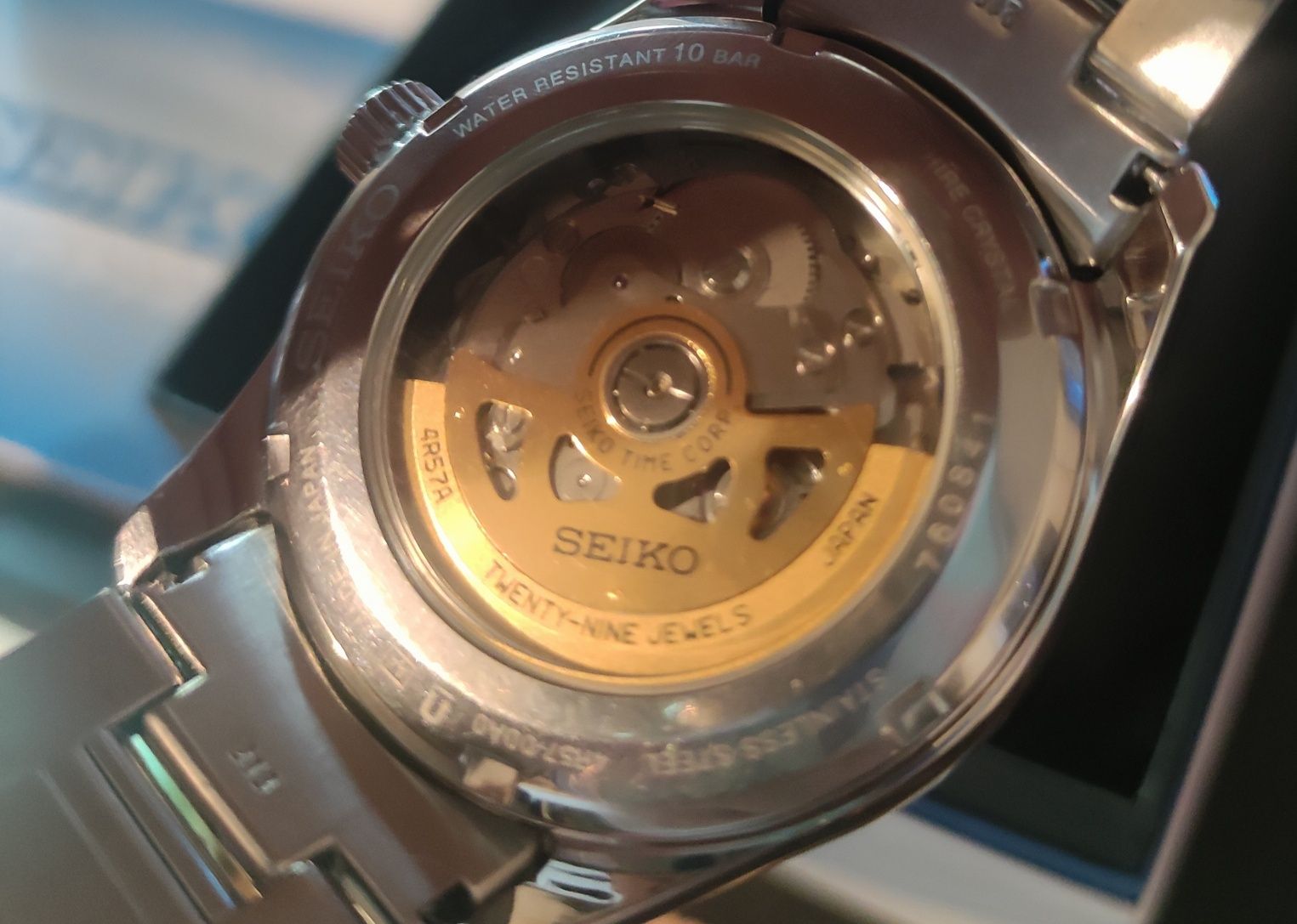 Rzadki zegarek automatyczny seiko presage ssa349j1