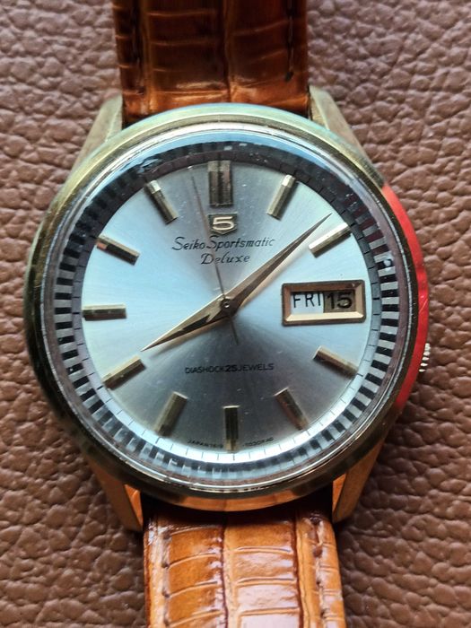 Zegarek Seiko Sportsmatic Deluxe z 1964r z wadą
