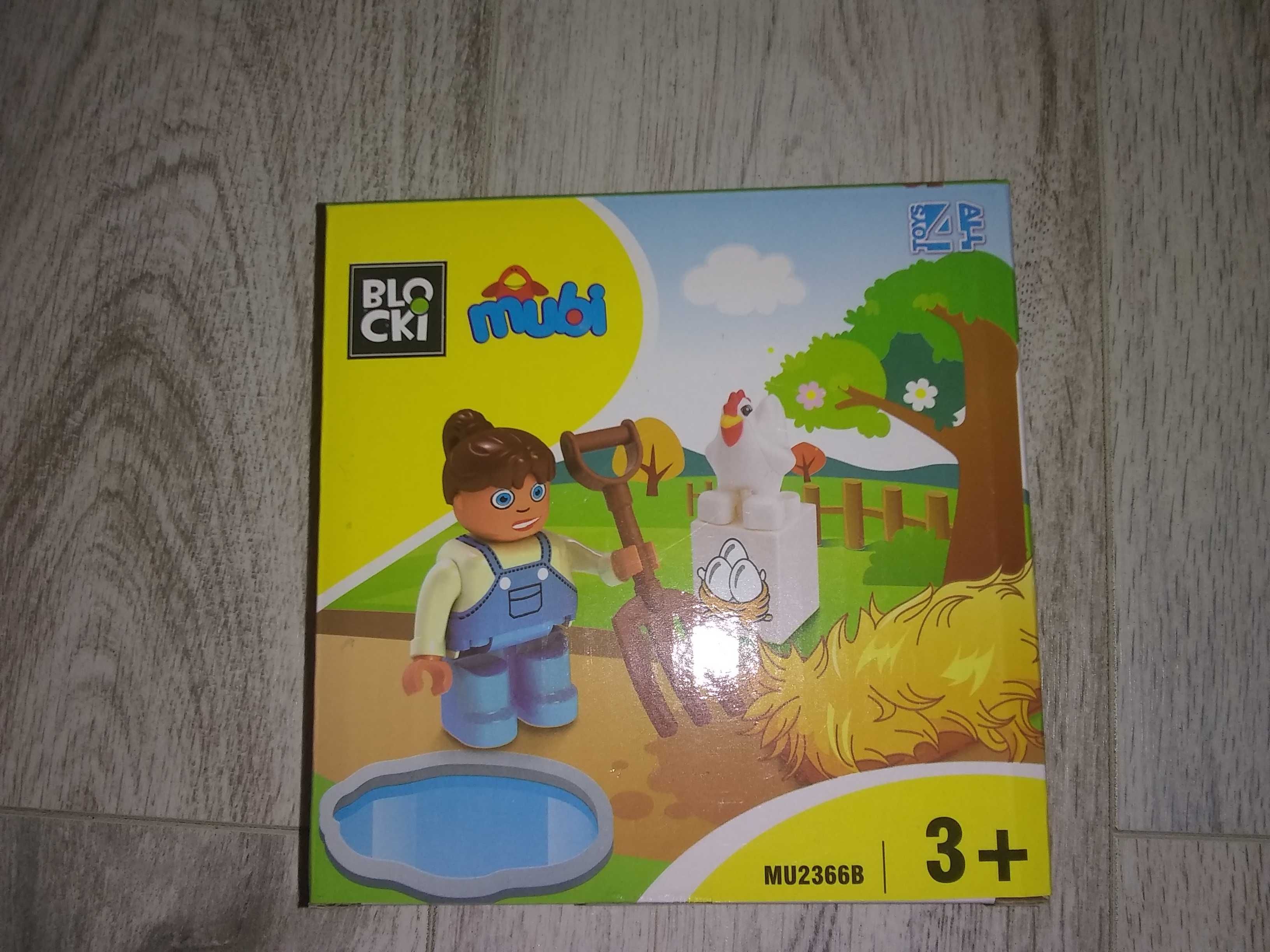 Klocki Blocki, Figurka farmerki (pasuje do Lego Duplo)