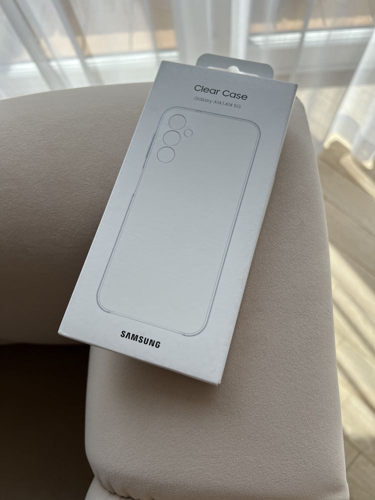 Nowe oryginalne etui przezroczyste Clear Case Samsung A14 / A14 5G