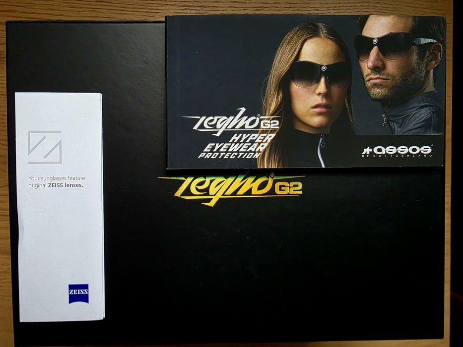 Óculos Ciclismo Assos Zegho G2 NOVOS.