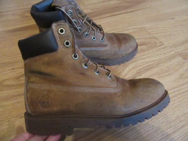 timberland Rust kids BOTTES uk5 europa 38 hit mocne