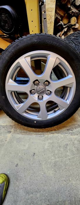 Felgi 5x112 audi a4 b8 r17 zimowe opony