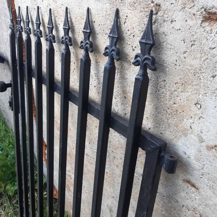 Promocja ! Brama przesuwana z furtką - używana