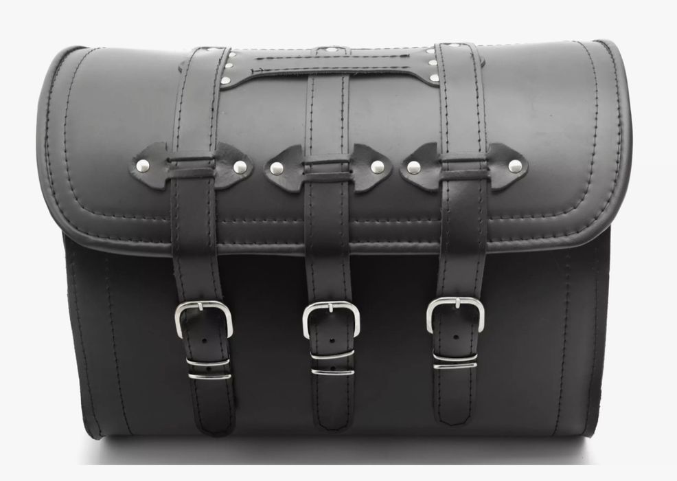 Kufer Sakwa Centralna Skóra Chopper Cruiser Na Kask Vt Vs Vl Vn Xv Xvs