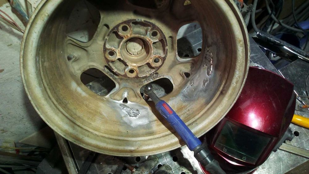 Сварка Аргон, ремонт - восстановление. Диски.