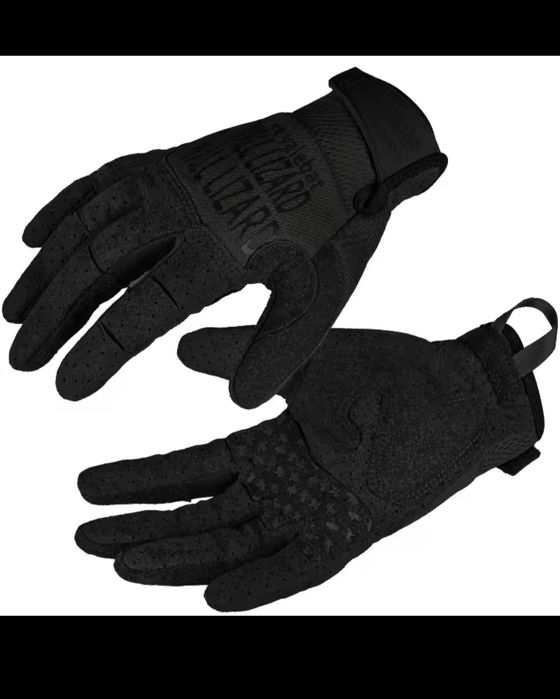 Стрілецькі тактичні рукавички, моделі “Wall lizard” 2024 року. Чорні L