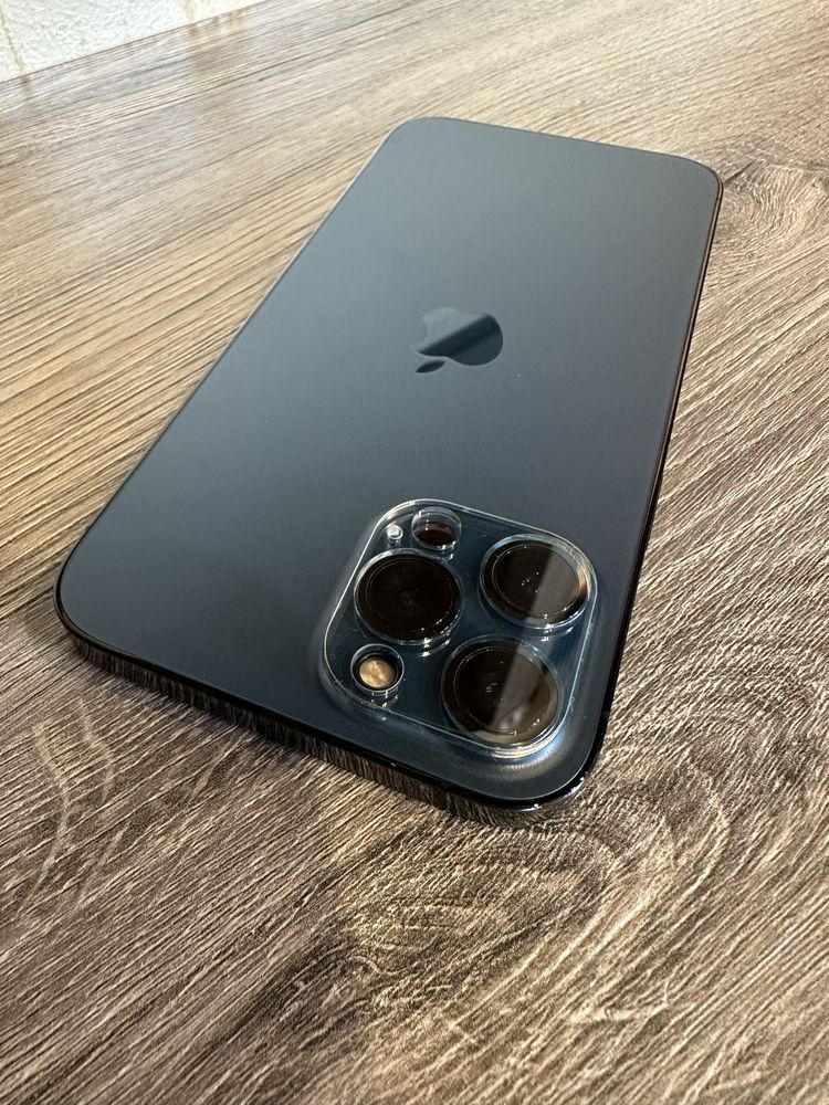 Apple iPhone 12 Pro Max 512GB Pacific Blue BATERIA: 100% etui szkło