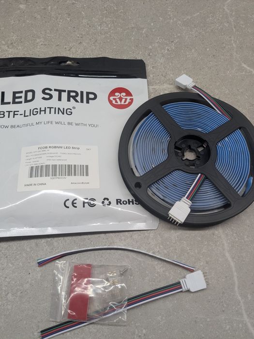 Taśma LED Btf-lighting FCOB RGBNW 896 LED
