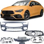 Para-choque AMG grelha Panamericana Mercedes CLA X118 a partir de 2019
