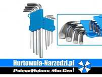 Klucze imbusowe HEX 1.5-10mm 180mm imbusy zestaw imbusów imbusy typu L