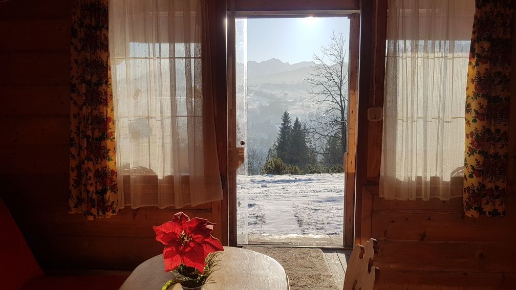 Domek góralski  z widokiem na Tatry w  Zakopanem