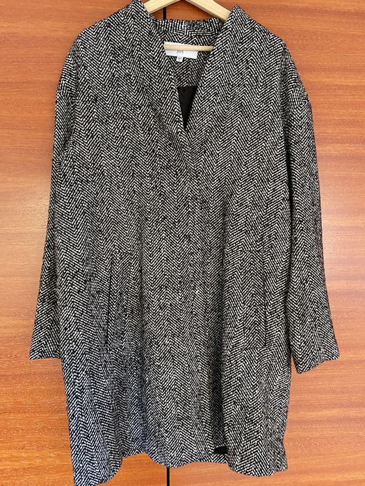 Casaco preto mesclado